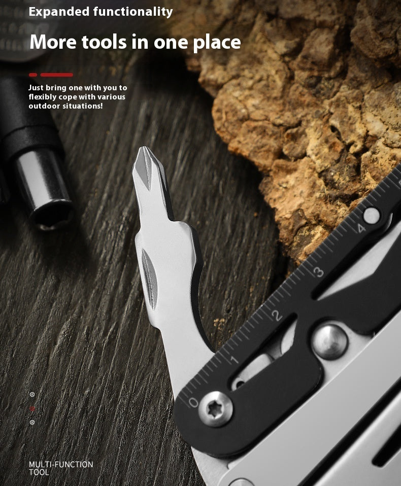 Outdoor Disassembly Portable Multi-function Storm Pliers Folding Pliers