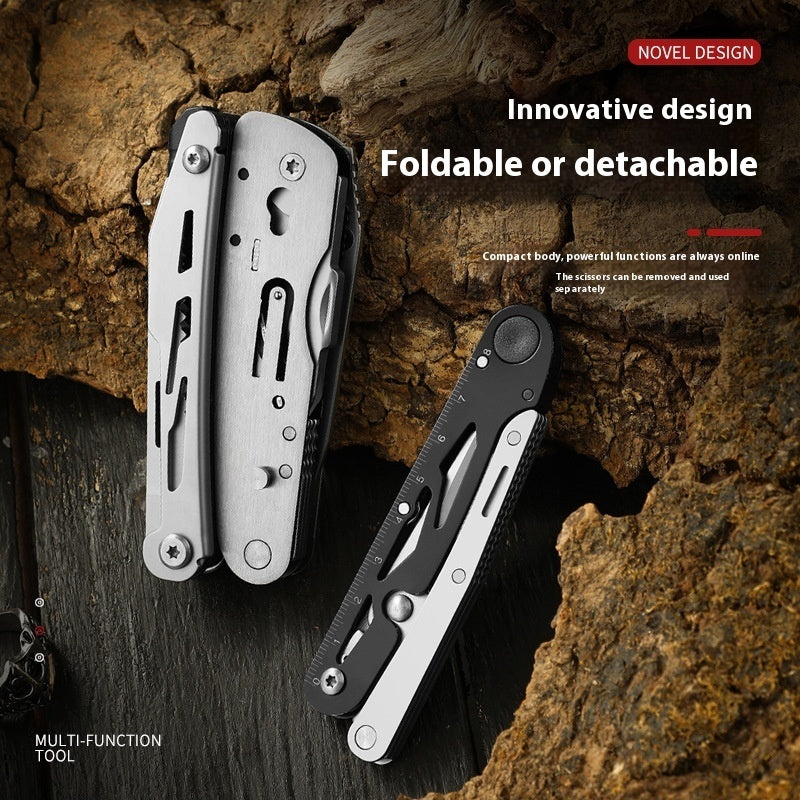Outdoor Disassembly Portable Multi-function Storm Pliers Folding Pliers