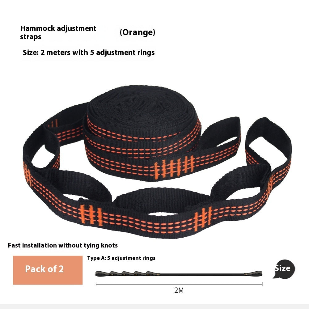 Quick Build Adjustable Distance Bandlet High Strength Polyester Hammock Strap