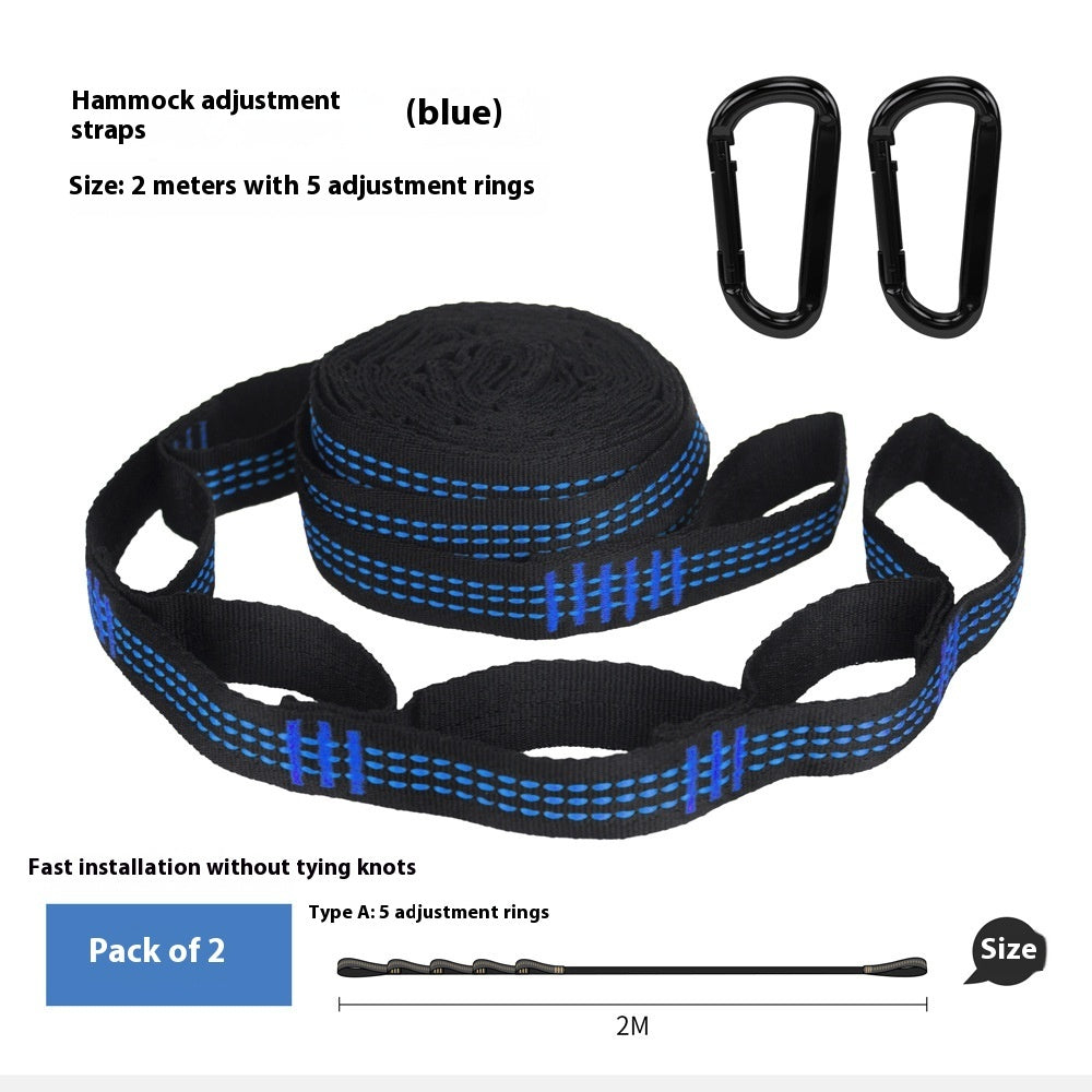 Quick Build Adjustable Distance Bandlet High Strength Polyester Hammock Strap