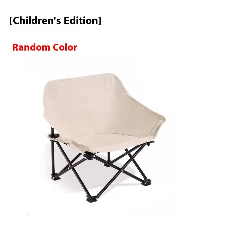 Camping Outdoor Folding Chair Portable Recliner Fishing Stool Beach