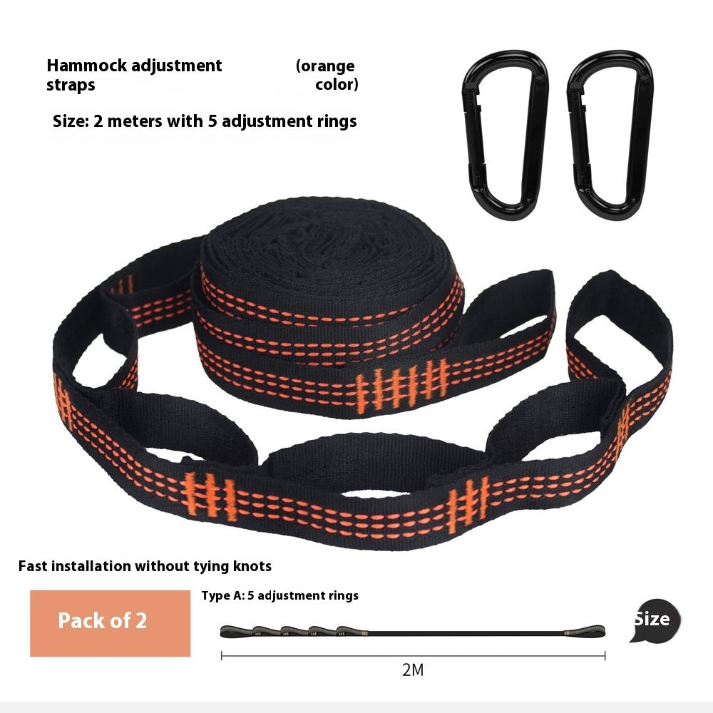 Quick Build Adjustable Distance Bandlet High Strength Polyester Hammock Strap