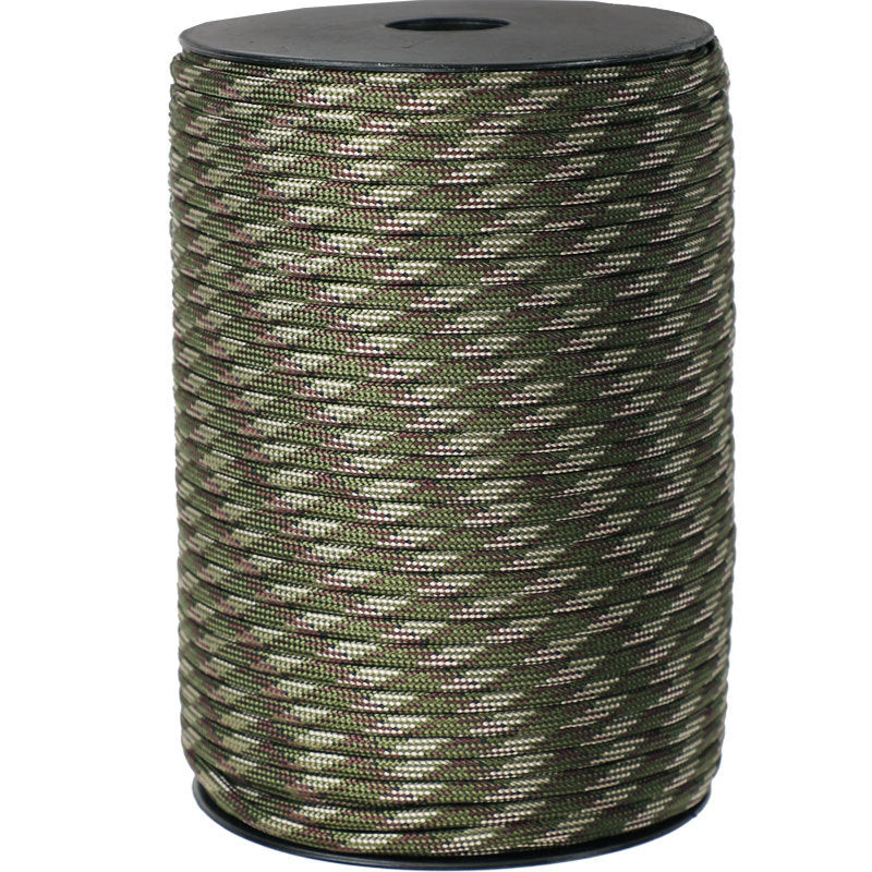 100 M Shaft-mounted 9-core Outdoor Mountaineering Camping Emergency Survival Rope
