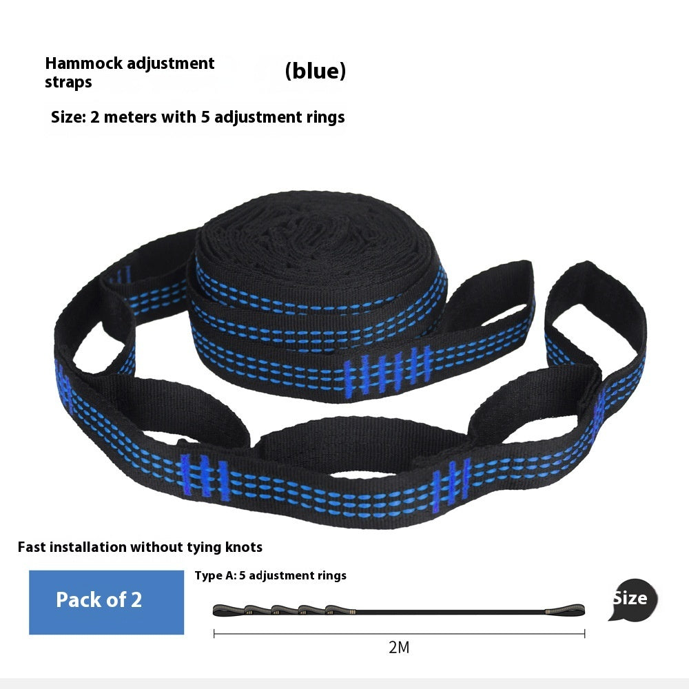 Quick Build Adjustable Distance Bandlet High Strength Polyester Hammock Strap