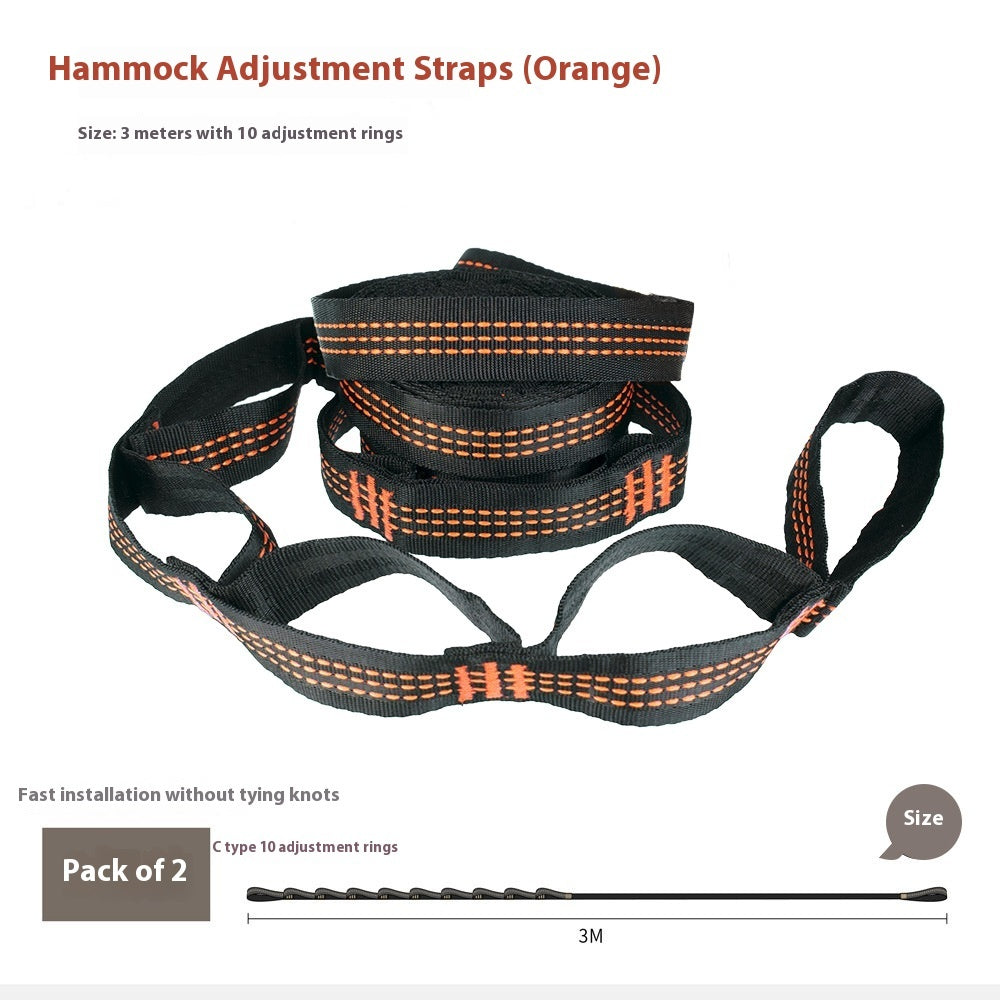Quick Build Adjustable Distance Bandlet High Strength Polyester Hammock Strap