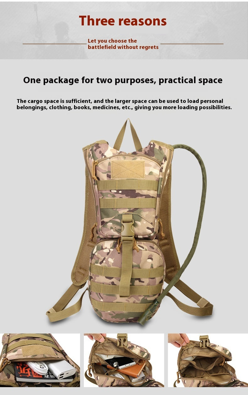 Multifunctional Large Capacity Bicycle Cycling Cross-country Camping Outdoor Tactics Water Bag