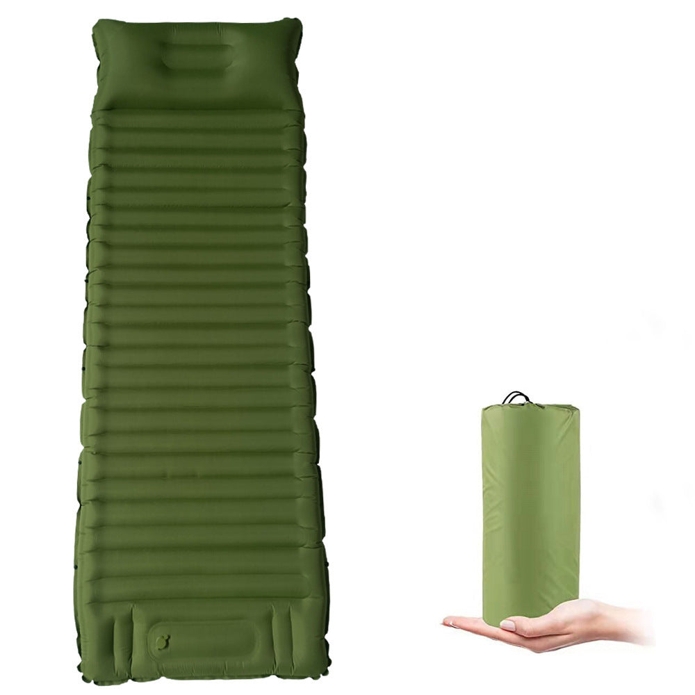 Outdoor Foot Can Be Spliced Airbed Portable Picnic TPU Inflatable Camping Cushion