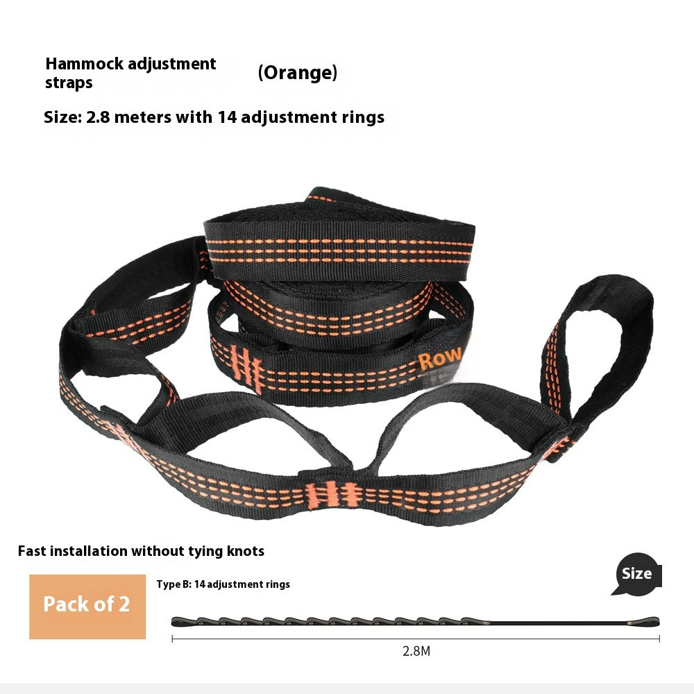 Quick Build Adjustable Distance Bandlet High Strength Polyester Hammock Strap