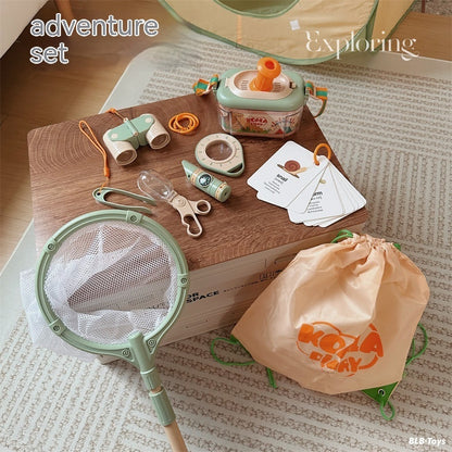 Camping Toys Insect Observation Box Butterfly Catching Net Outdoor Adventure Tent