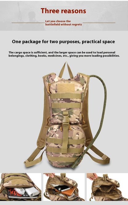 Multifunctional Large Capacity Bicycle Cycling Cross-country Camping Outdoor Tactics Water Bag