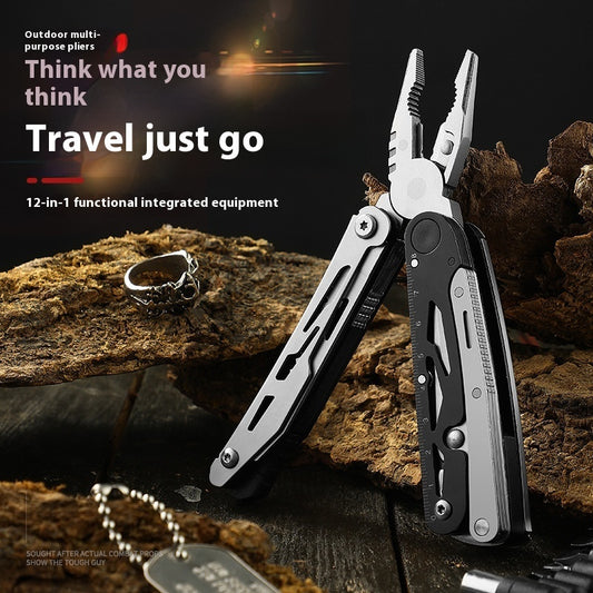 Outdoor Disassembly Portable Multi-function Storm Pliers Folding Pliers